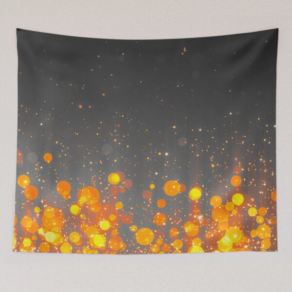 Item preview, Golden lights on grey background designed and sold by fowons.