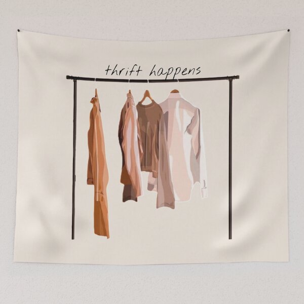 Item preview, THRIFT HAPPENS clothes rack designed and sold by MNCO.