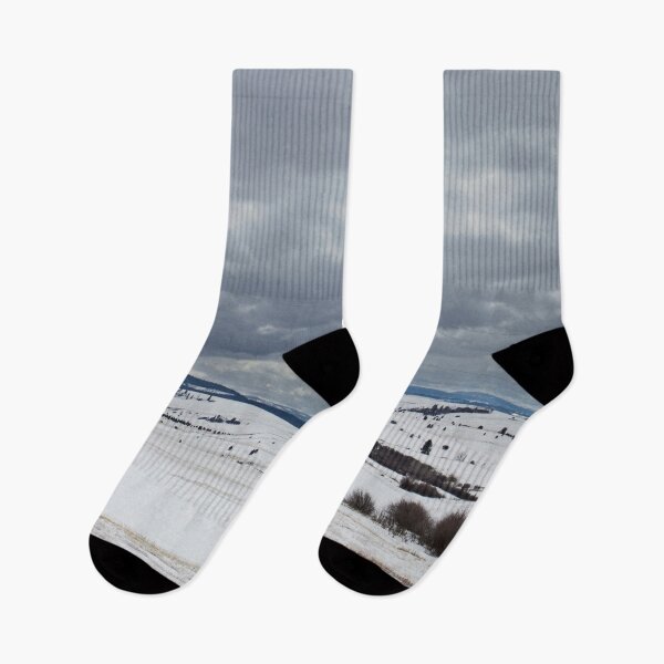 Item preview, Plains of eastern Oregon with the Blue Mountains in US designed and sold by tamal778.