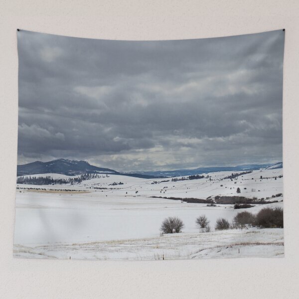 Item preview, Plains of eastern Oregon with the Blue Mountains in US designed and sold by tamal778.