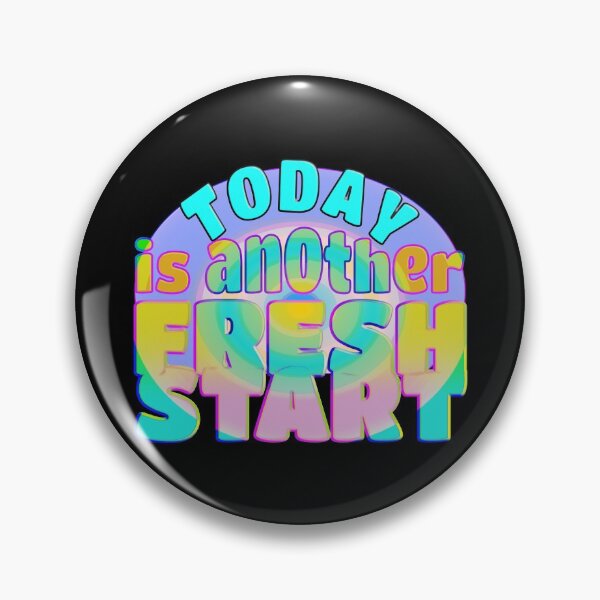 Item preview, TODAY IS ANOTHER FRESH START - WONDERFUL POSITIVE MOTIVATIONAL AND INSPIRATIONAL QUOTE designed and sold by Ralek.