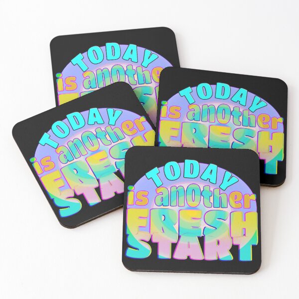 Item preview, TODAY IS ANOTHER FRESH START - WONDERFUL POSITIVE MOTIVATIONAL AND INSPIRATIONAL QUOTE designed and sold by Ralek.