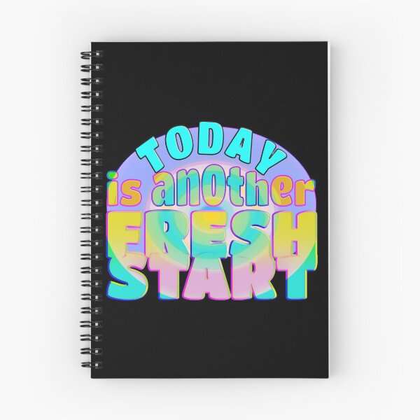 Item preview, TODAY IS ANOTHER FRESH START - WONDERFUL POSITIVE MOTIVATIONAL AND INSPIRATIONAL QUOTE designed and sold by Ralek.