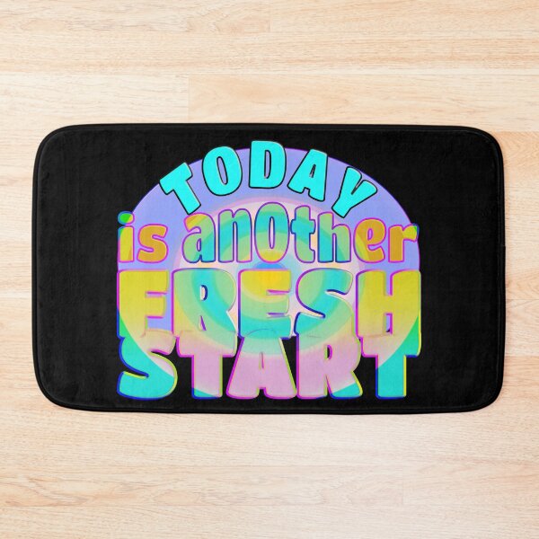 Item preview, TODAY IS ANOTHER FRESH START - WONDERFUL POSITIVE MOTIVATIONAL AND INSPIRATIONAL QUOTE designed and sold by Ralek.