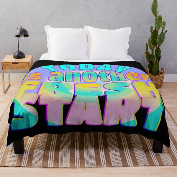 Item preview, TODAY IS ANOTHER FRESH START - WONDERFUL POSITIVE MOTIVATIONAL AND INSPIRATIONAL QUOTE designed and sold by Ralek.