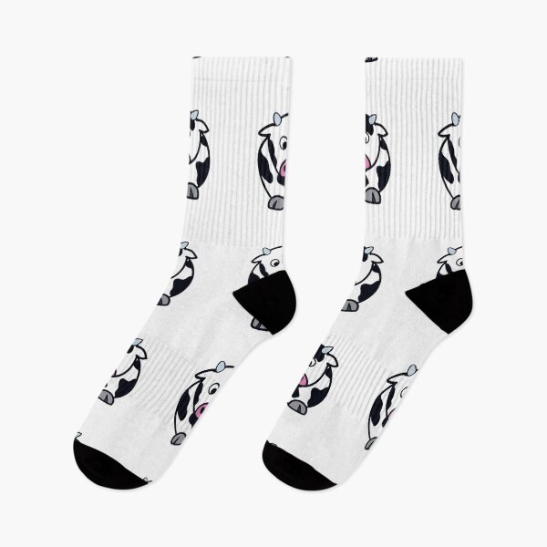 Item preview, Black and White Spotted Cute Cow designed and sold by Cute Designs Shop.