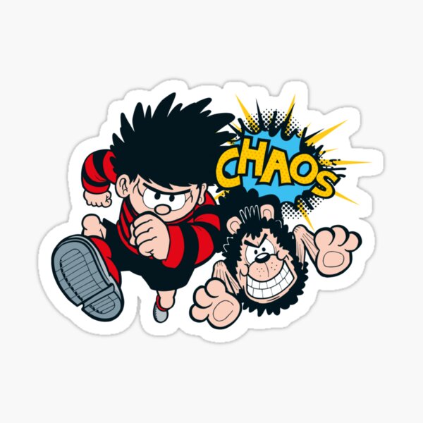 Item preview, Dennis the menace CHAOS retro style designed and sold by TirnanOg020.