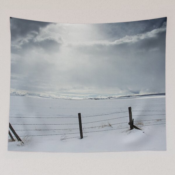 Item preview, Eastern Oregon prairie in snow  designed and sold by tamal778.