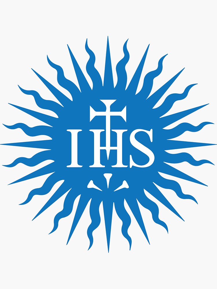 "Catholic symbol (IHS) Jesus Christ" Sticker for Sale by shamonne Redbubble
