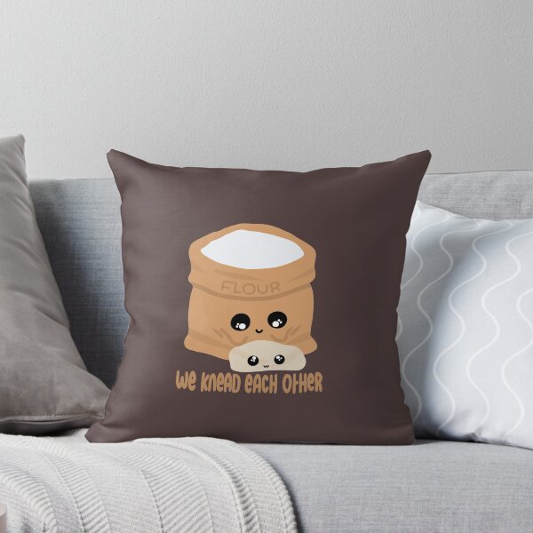 Item preview, We Knead Each Other - We Need Each Other - Food Pun designed and sold by GoodMoodFood.
