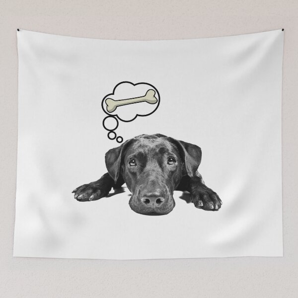 Item preview, Bone Dreaming Dog  designed and sold by Ruyugu.