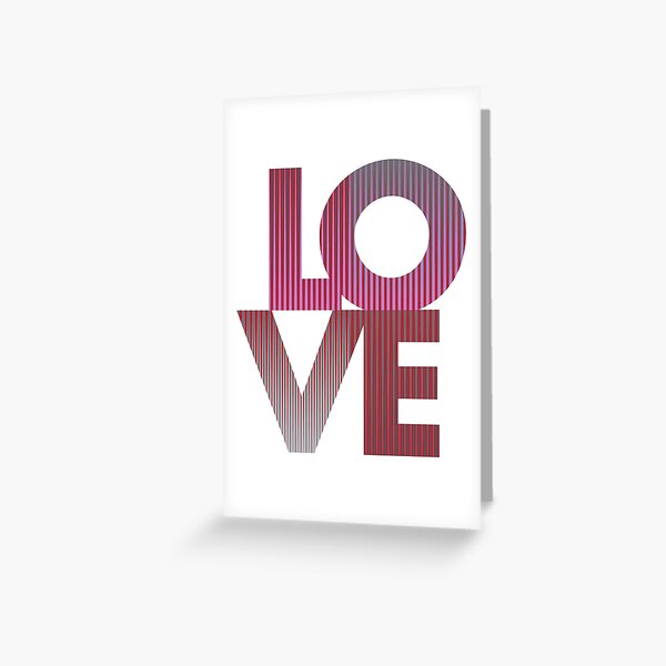 LOVE Greeting Card