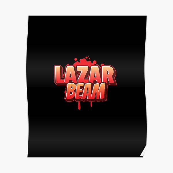 Lazarbeam "LazarBeam Gaming Logo" Poster for Sale by artur51gusev | Redbubble