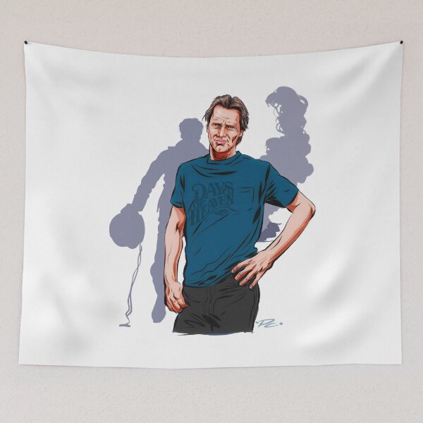 Item preview, Sam Shepard - An illustration by Paul Cemmick designed and sold by TIGERDAVER.