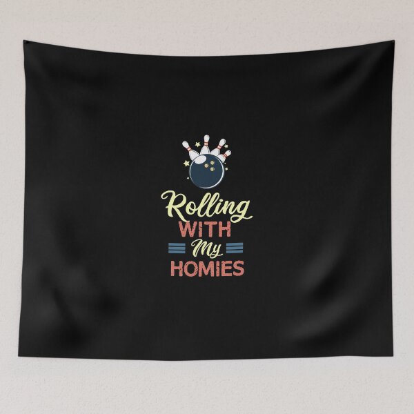 Item preview, Rolling With My Homies Bowling / Bowling Quotes/ Bowling Gift / Bowling / Funny Gift Ideas For Bowler designed and sold by biigshow.