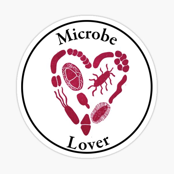 Microbe Lover Sticker