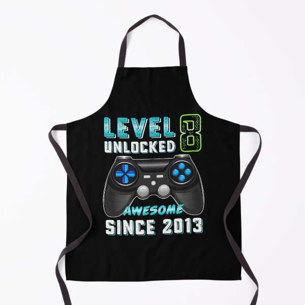 Item preview, Awesome Since 2013 Level 8 Unlocked Gamer 8th Birthday Gift designed and sold by CraigWilliams12.