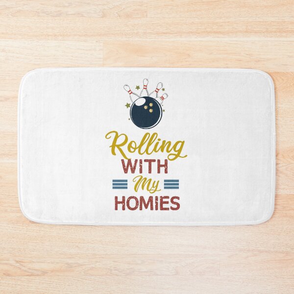 Item preview, Rolling With My Homies Bowling / Bowling Quotes/ Bowling Gift / Bowling / Funny Gift Ideas For Bowler designed and sold by biigshow.