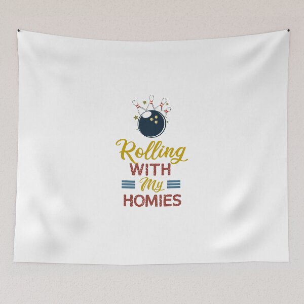 Item preview, Rolling With My Homies Bowling / Bowling Quotes/ Bowling Gift / Bowling / Funny Gift Ideas For Bowler designed and sold by biigshow.
