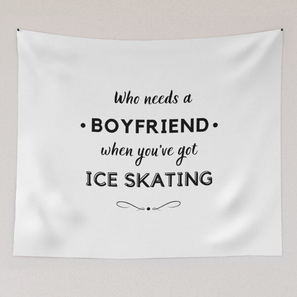 Item preview, Who needs a boyfriend when you've got ice skating designed and sold by TheGreenGoat.