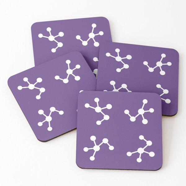Item preview, Molecules Pattern designed and sold by Emllea.