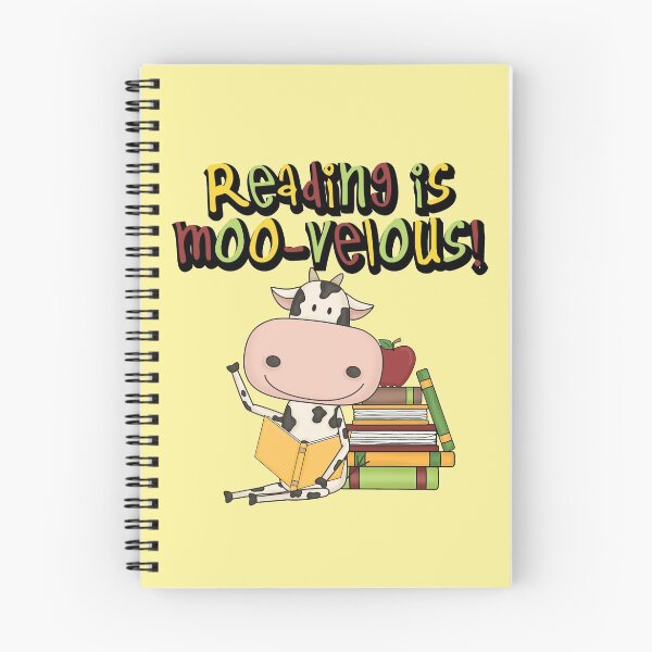 Item preview, Cow Reading is Moo-velous Reading Awareness designed and sold by peacockcards.