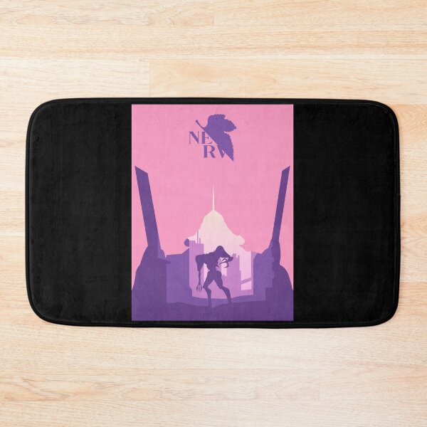 Item preview, Evangelion EVA-01 - Minimalist Silhouette Style - Anime Art designed and sold by PopCultArcade.