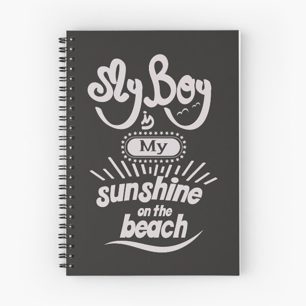 Item preview, My Boyfriend is my sunshine on the beach (white) designed and sold by Arteria Mix.