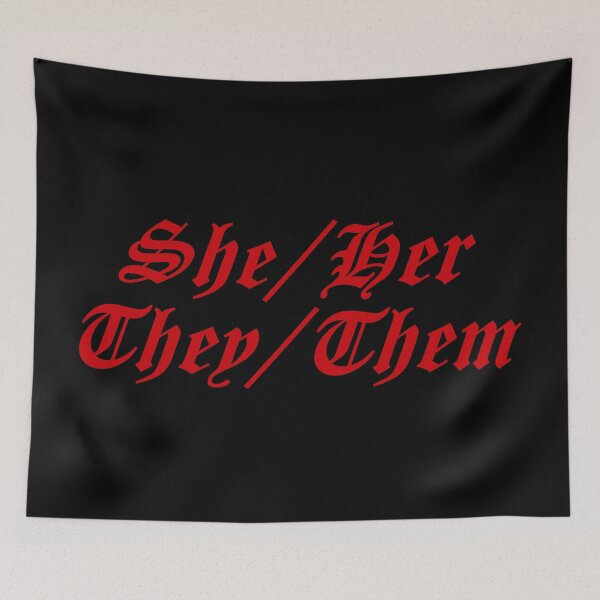 Item preview, She/Her/They/Them designed and sold by punkauracrystal.