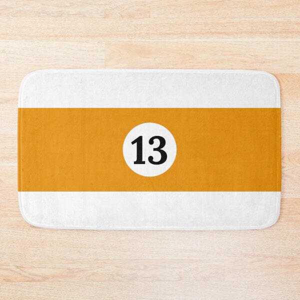 Item preview, Billiard 13 Ball Orange Stripes  designed and sold by Taumaturgo.