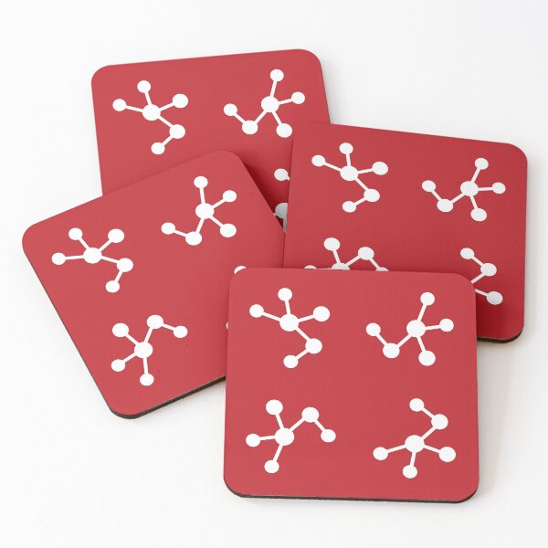 Item preview, Molecules Pattern designed and sold by Emllea.