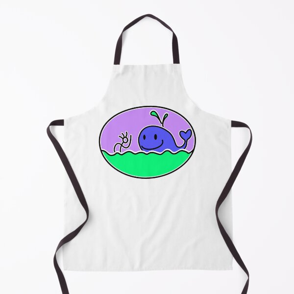 Item preview, whale hello - hello whale HOLA BALLENA (preppy whale) stickers Funny whale designed and sold by Francesc Xavier Carrera Güenaga.