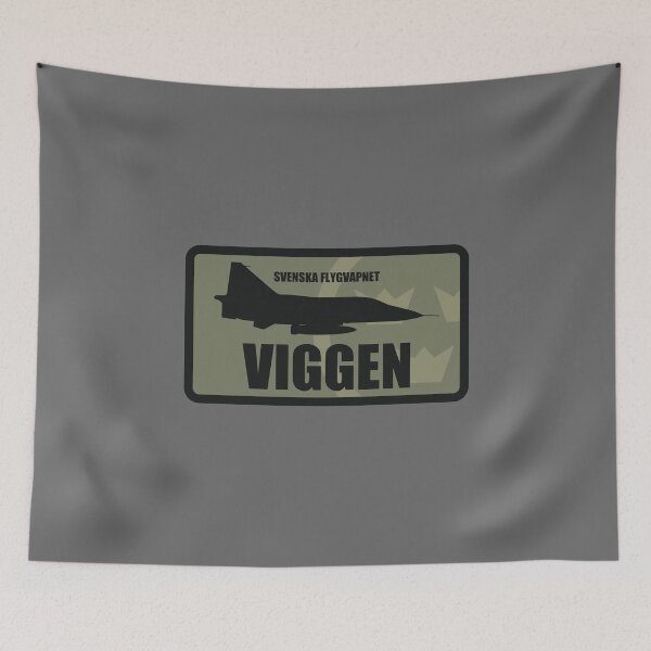 Item preview, Swedish Air Force Viggen Patch (subdued) designed and sold by StrongVlad.