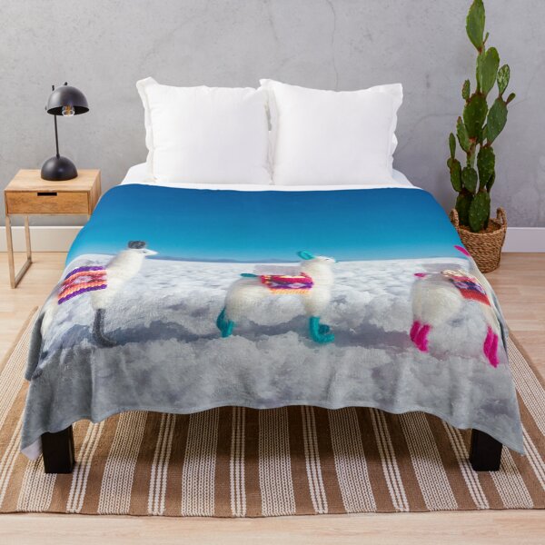 Item preview, Llamas on the Bolivia Salt Flats designed and sold by Carrie Lyman Photography.