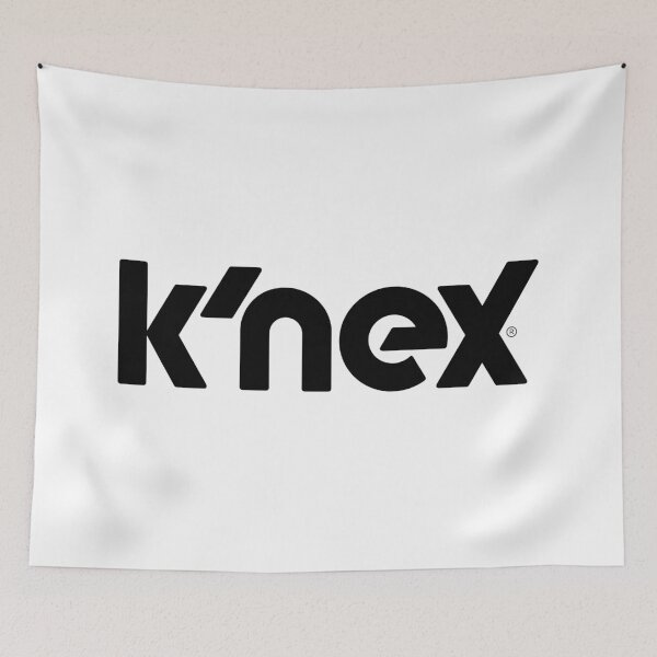 Item preview, K'Nex Logo (Black On White) designed and sold by Jesse Hufstetler.