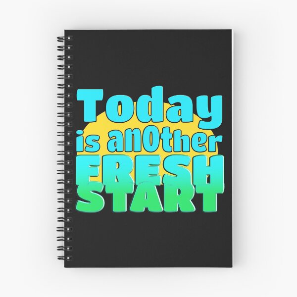 Item preview, TODAY IS ANOTHER FRESH START - WONDERFUL POSITIVE MOTIVATIONAL AND INSPIRATIONAL QUOTE designed and sold by Ralek.