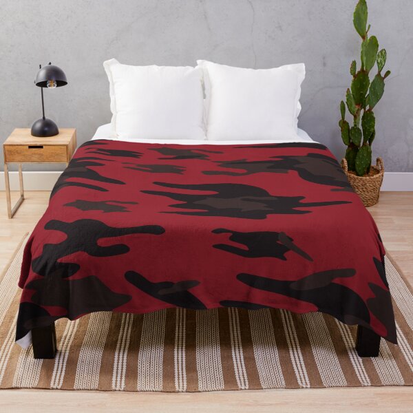Item preview, Red Camo military style modern designed and sold by ColorByAli.