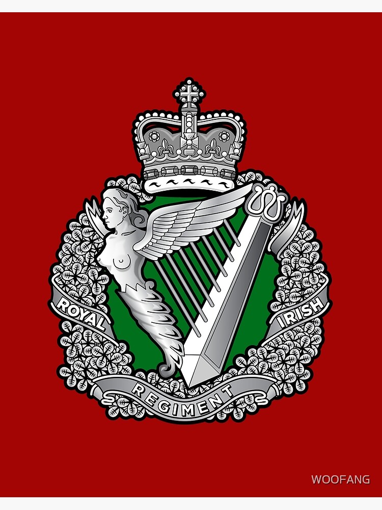 Royal Irish Regiment Art Board Print By Woofang Redbubble Royal Irish Regiment Art Board Print By Woofang Redbubble