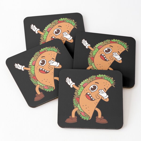 Artikelvorschau, Niedlicher Tacos, der Taco-Liebhaber tupft entworfen und verkauft von OnepixArt.
