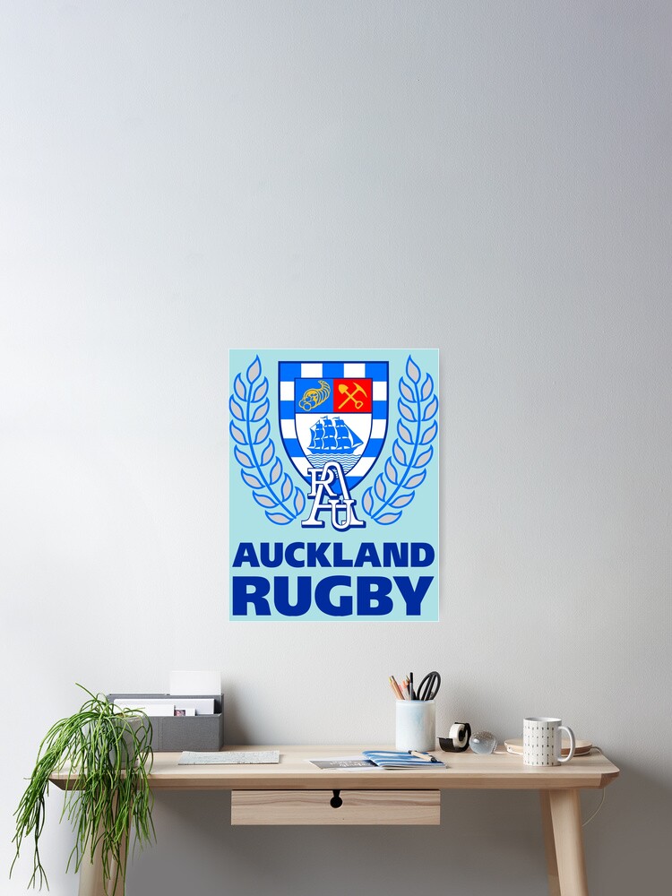 Thumbnail 2 of 3, Poster, Auckland Rugby  designed and sold by Zingerart.