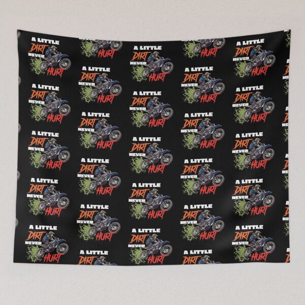 Item preview, A Little Dirt Never Hurt Motocross Dirt Bike  designed and sold by 9ine9.