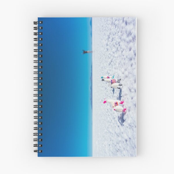 Item preview, Llamas looking into the distance on the Salt Flats, Bolivia designed and sold by Carrie Lyman Photography.