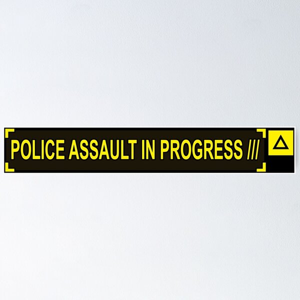 Item preview, PAYDAY 2 Police Assault designed and sold by Defibrilator.