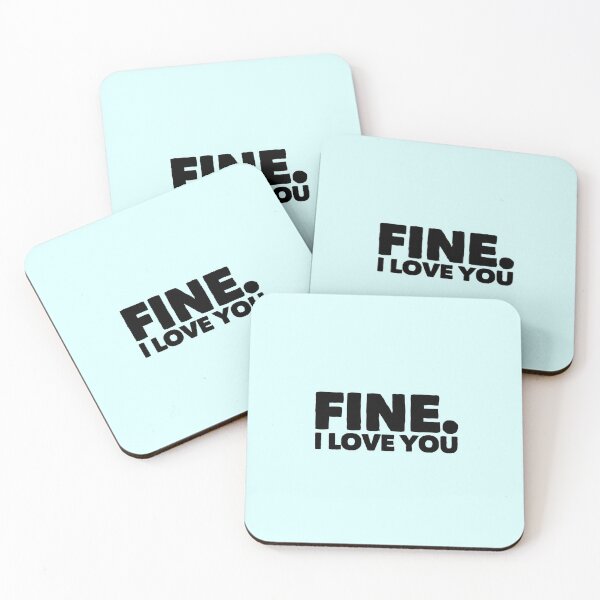 Item preview, Fine I Love You designed and sold by ArqDezines.