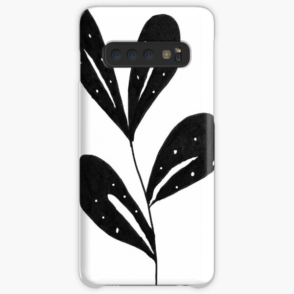 Tropical Leaf - B&W Samsung Galaxy Snap Case