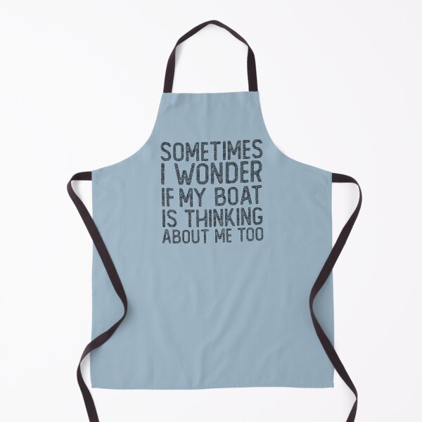 Item preview, Sometimes I Wonder If My Boat Is Thinking About Me Too Funny Boating Pontoon Lover Gift designed and sold by alenaz.