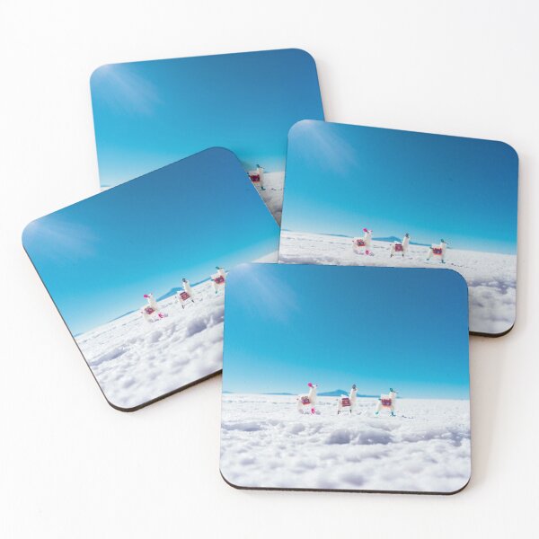 Item preview, Mini Llamas on the Bolivia Salt Flats designed and sold by Carrie Lyman Photography.