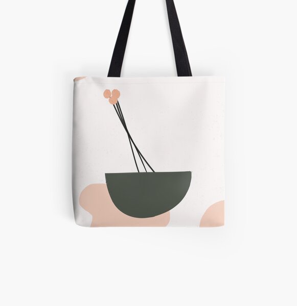 Pink Fuzzies All Over Print Tote Bag