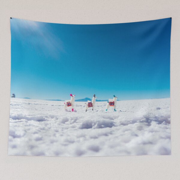 Item preview, Mini Llamas on the Bolivia Salt Flats designed and sold by Carrie Lyman Photography.
