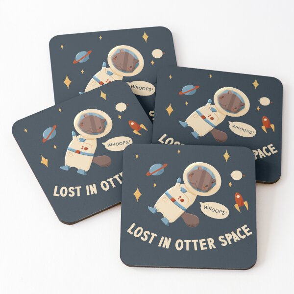 Item preview, Lost in Otter Space designed and sold by truffleivy.